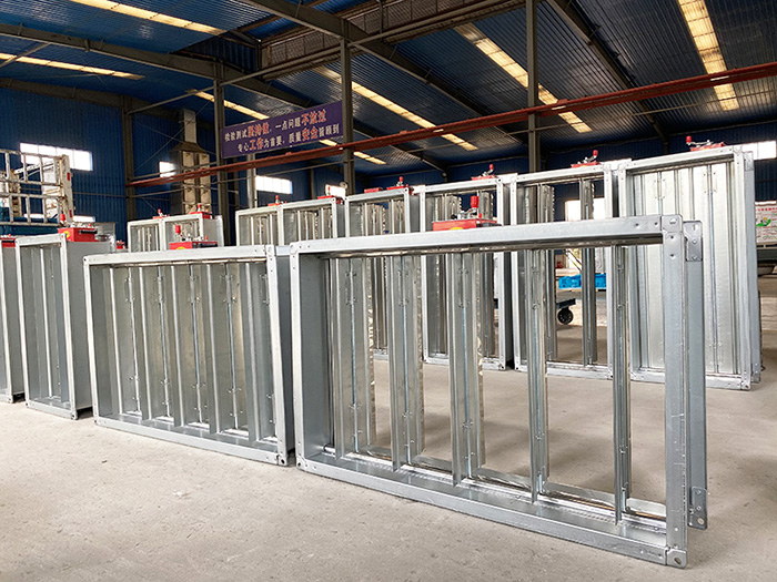 排煙閥車間實(shí)拍